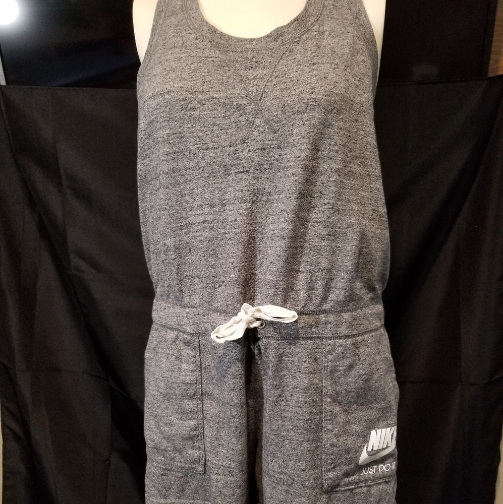 Nike Blue Lightwash Short Romper